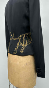 Alexander McQueen Embroidered Tiger Jacket