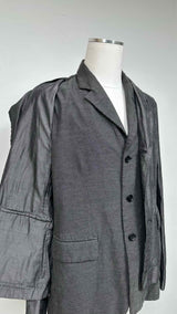 Black Comme Des Garçons Layered Jacket