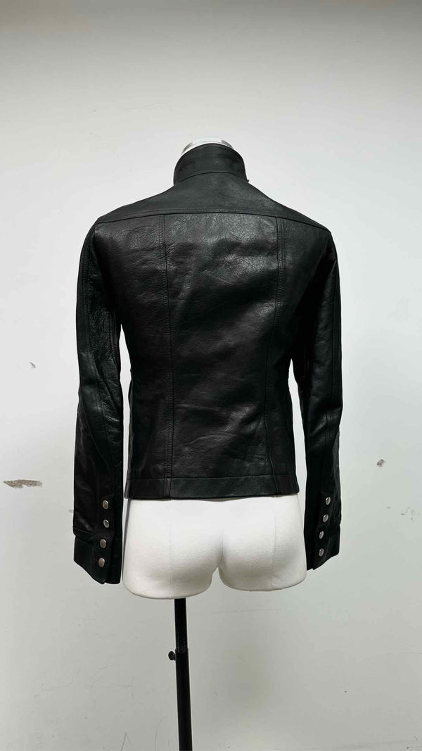 Rick Owens Zip-up Leather Jacket