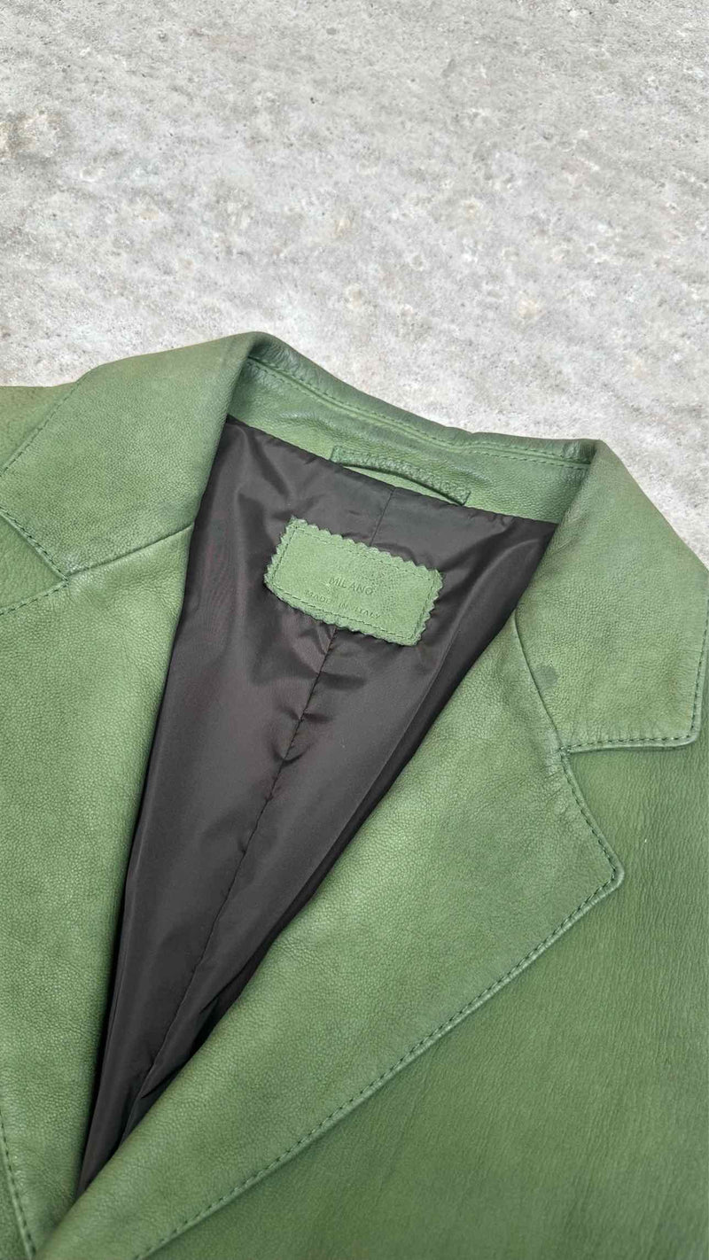 Prada Leather Tailor Jacket