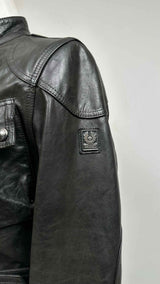 Belstaff Hand-waxed Trialmaster Panther Leather Jacket