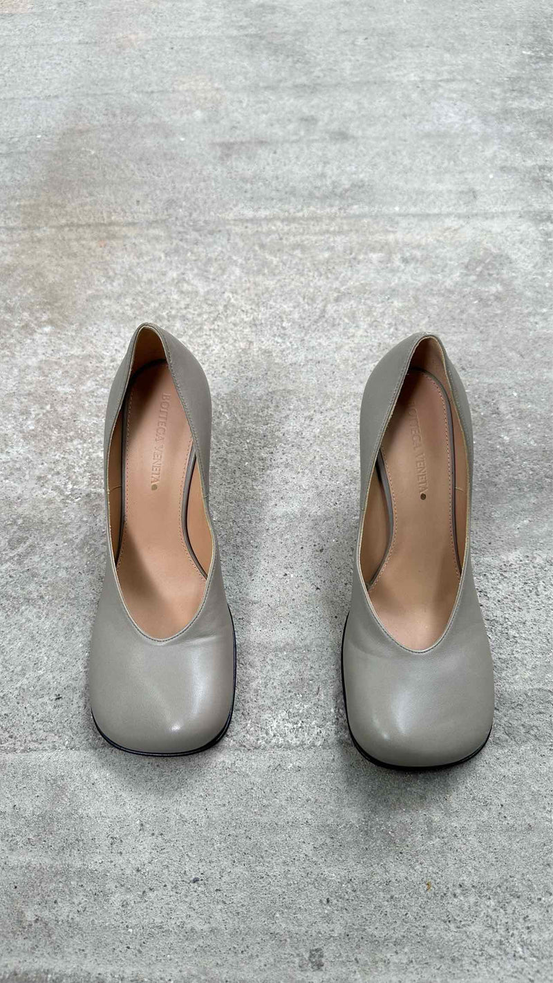 Bottega Veneta Square-Toe Pumps