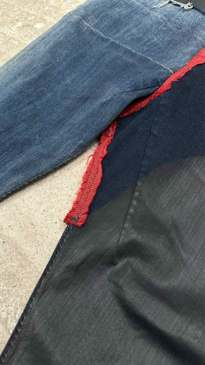 DRKSHDW Detroit Patched Jeans