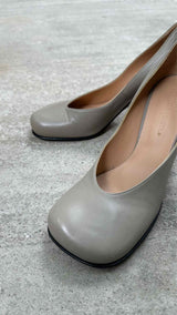 Bottega Veneta Square-Toe Pumps