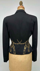 Alexander McQueen Embroidered Tiger Jacket