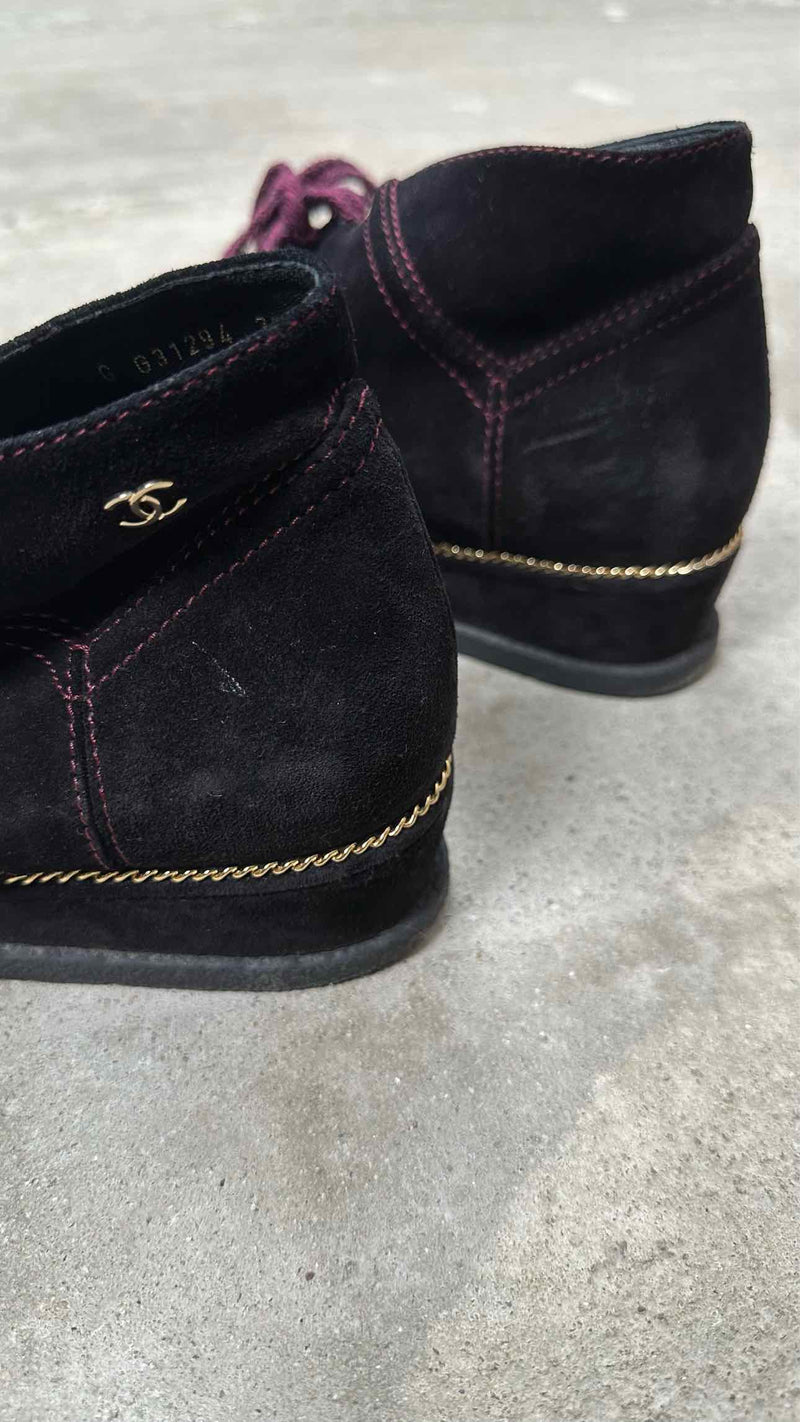 Chanel Suede Shoes