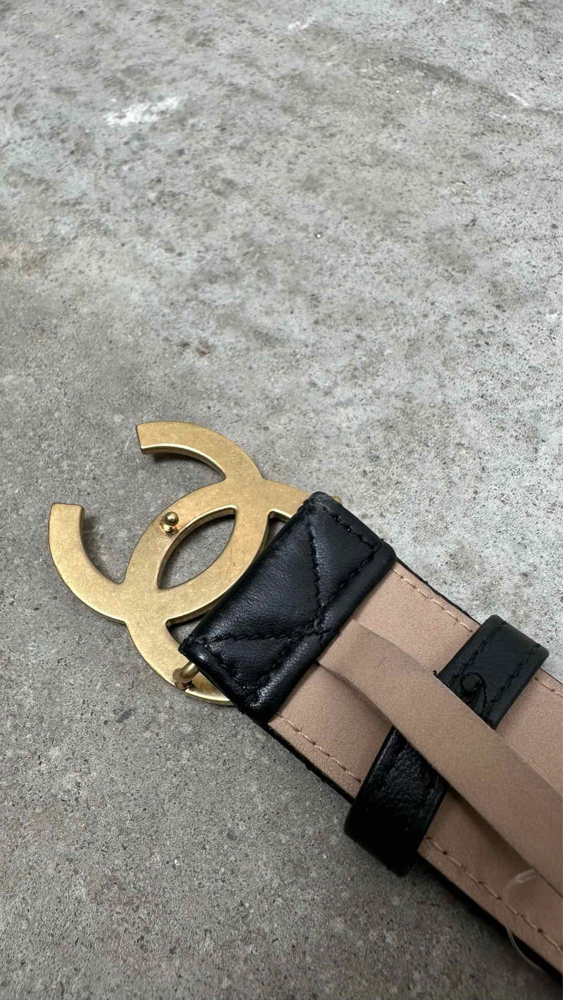 Chanel Logo Belt