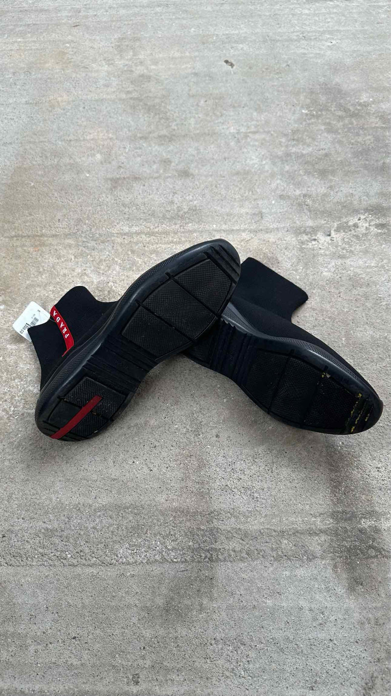 Prada Sport Logo Trainer Boots