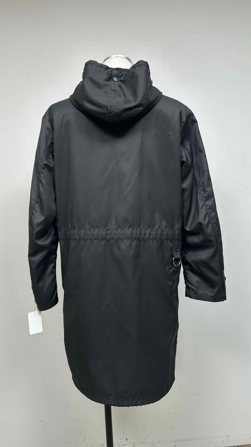 Prada Sport Detachable Fur-lining Hooded Coat