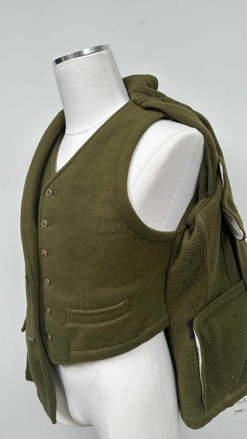 Comme Des Garçons Homme Plus Vest Layered Jacket