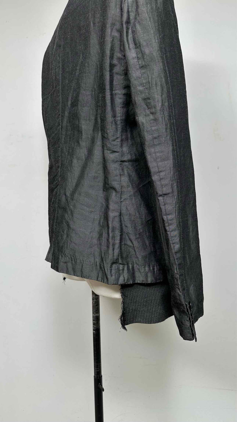 Black Comme Des Garçons Layered Jacket