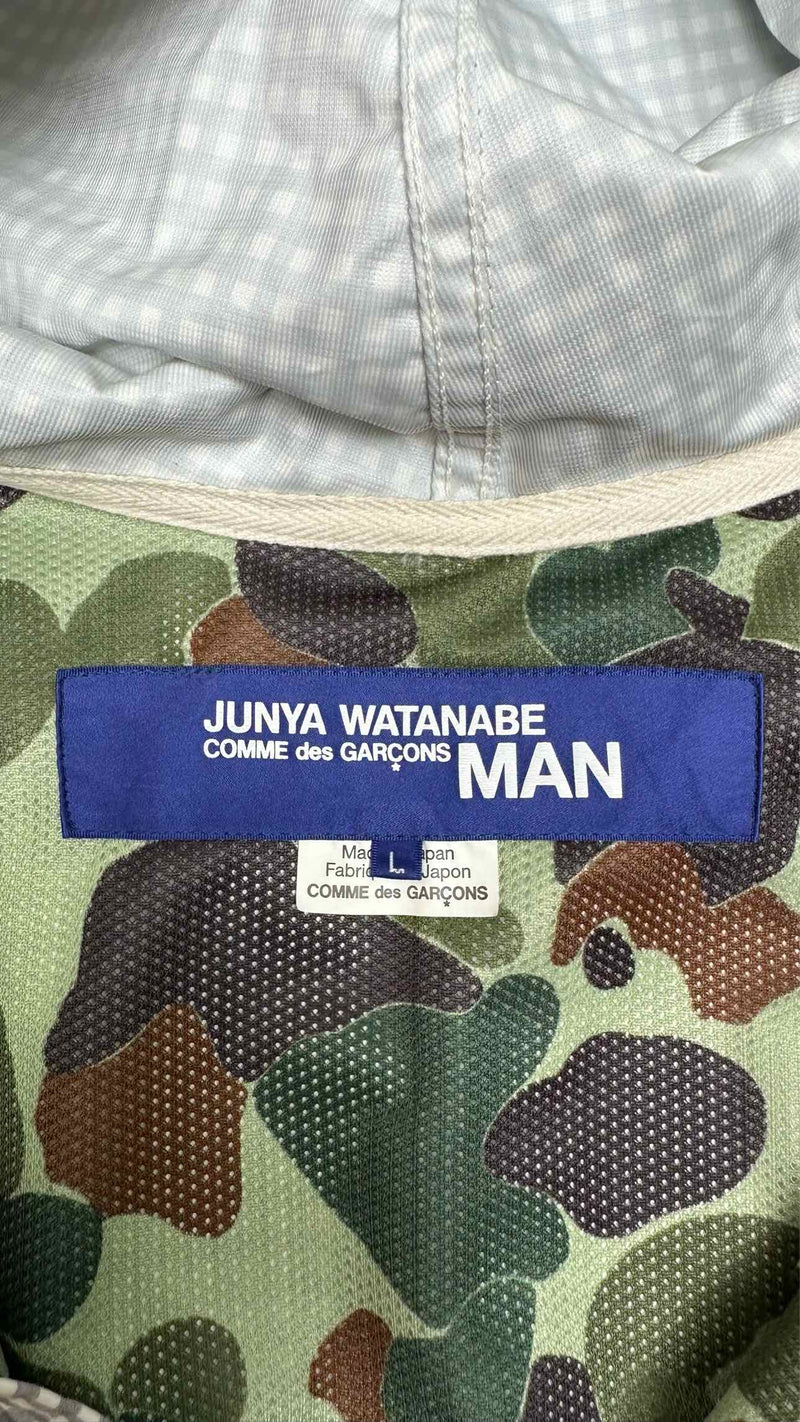 Junya Watanabe MAN Check Fishtail Coat